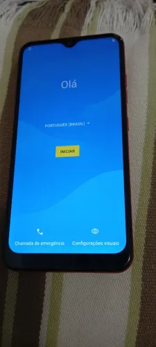Celular LG K22+ vermelho