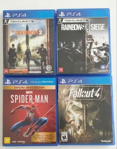 KIT DE 4 JOGOS