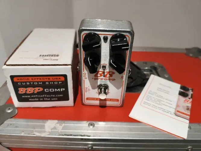 Pedal Bb Preamp Comp Custom Shop Xotic Bbp-comp Usa Raridade