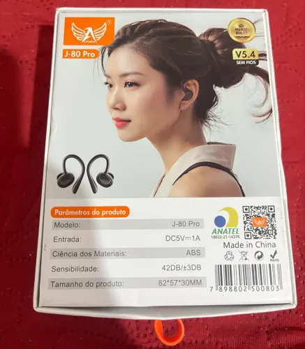 Fone de ouvido Bluetooth