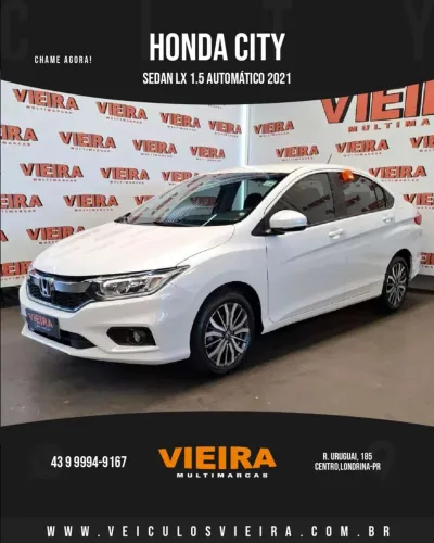 Honda City Sedan LX 1.5 Flex 16V 4P Aut. 2021