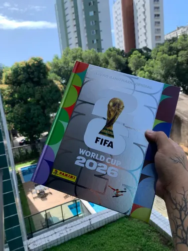 Álbum da copa do mundo 2026 Prata