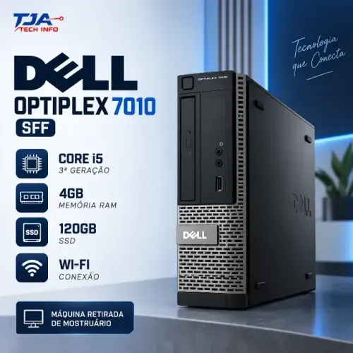Computador Dell OptiPlex 7010 SFF Core i5 3ª Geração 4GB SSD 120GB Wi-Fi