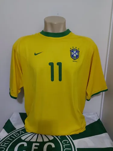 Camisa Seleção Brasileira 2000 de jogo