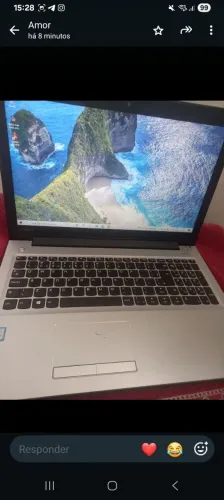 Notebook Lenovo i7 ssd tela 15.6 8gb ddr4 garantia