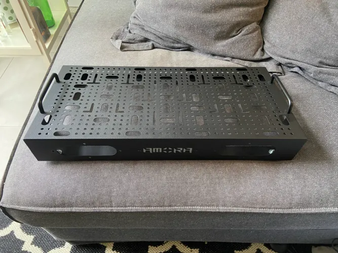 Pedalboard Pedaleira Pedal 60x30 Amora com bag