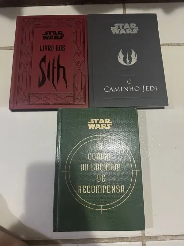 3 Livros de Star Wars