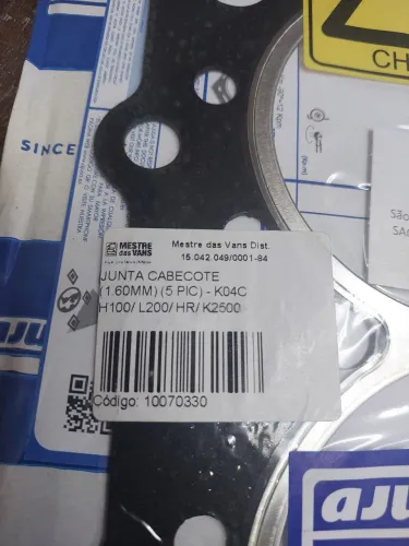 Vendo 2 amortecedores dianteiro da l200 outdoor 2006 e uma junta de cabeçote marca ajusa 5