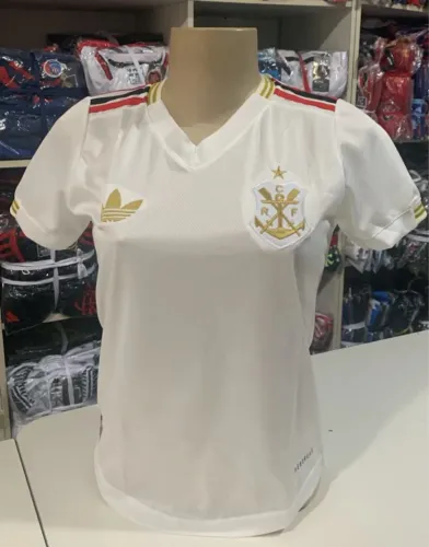 Babylook do Flamengo Bege (M)