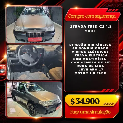 Fiat Strada Trekking 1.8 MPI Flex 8V CS 2007
