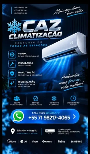 Instalação de ar-condicionado 