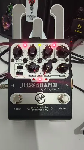 Preamp para baixo bass shaper nig