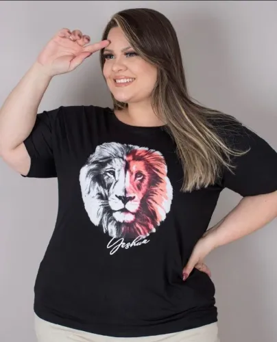 Blusa plus size ( veste 52 e 54)