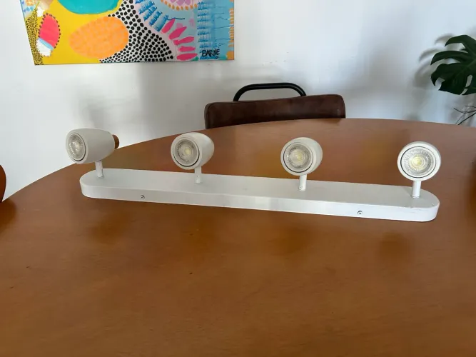 spot luz 4 lâmpadas