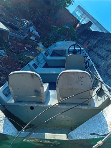 Canoa e carretinha calaça