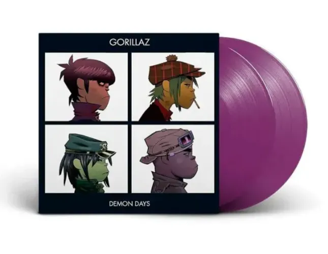 LP Demon days - Gorillaz (Vinil duplo roxo exclusivo UO) lacrado