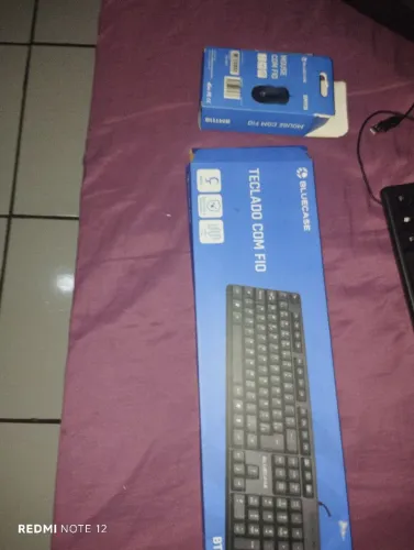 Teclado é mouse