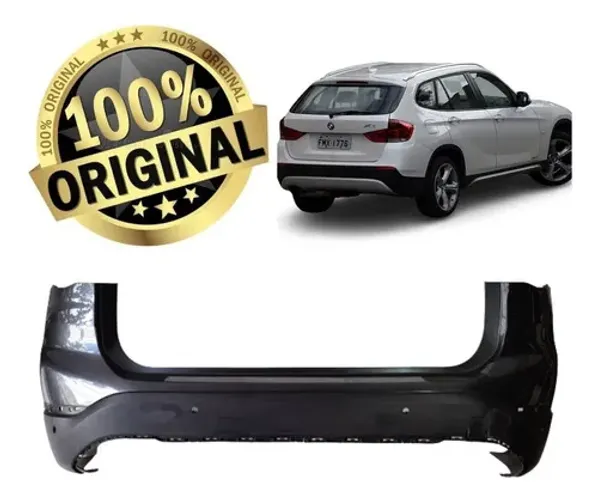 Parachoque Traseiro Bmw X1 2016 2017 2018 19 Usado 25599