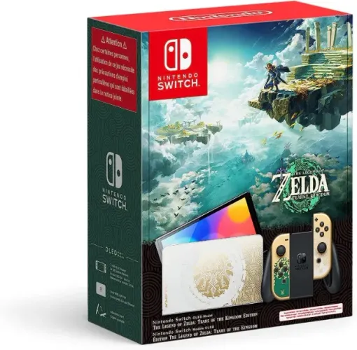 Nintendo Switch Oled Edição Zelda - Novo Importado