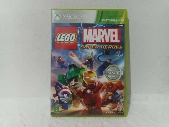 Lego Marvel Super Heroes Xbox 360 Original Usado