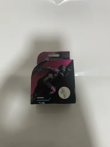 bandagem adesiva em rolo rosa - kinesio sport