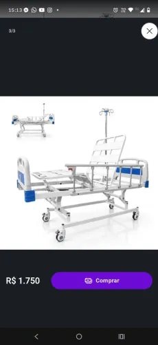 Cama hospitalar articulada