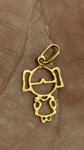 Pingente Ouro 18k 750 