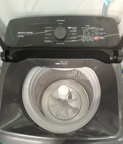 Máquina de lavar - Cinza Platinum Brastemp