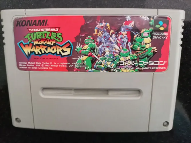 Turtles Mutante Warriors original Super Nintendo