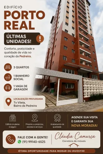 Edifício Porto Real /3 quartos últimas unidades.