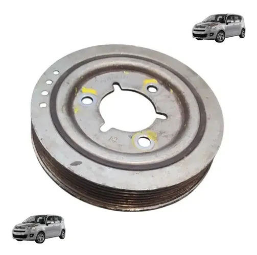 Polia Virabrequim Motor C3 Aircross C4 1.6 16v 2012 A 2018