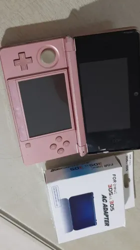 Nintendo 3ds old japonês + cartão 16gb com jogos + carregador