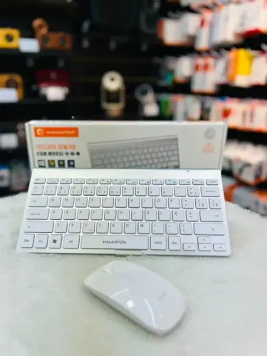 Kit Teclado e Mouse sem Fio Peining