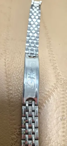 Linda Pulseira em aço Scorpions