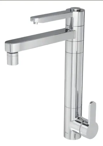 Misturador Monocomando Deca Twin Click 2240.c.click Bancada Acabamento Brilhante Cor Cromo