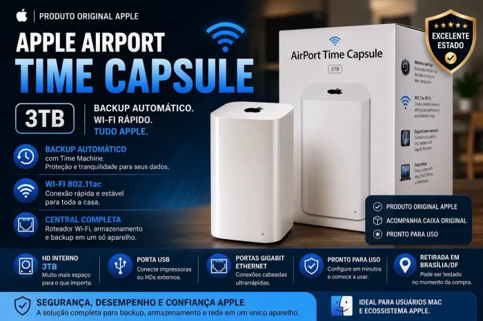 Apple AirPort Time Capsule 3TB - Original Apple