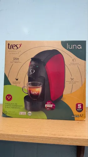 Máquina Cafeteira Três Corações Luna Nova Na Caixa Sem Uso 