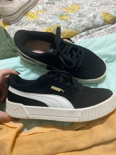 Tênis Puma Veludo Preto