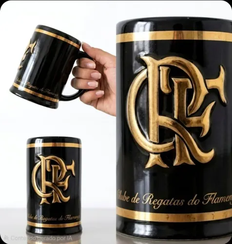 Caneca de Chopp Flamengo * Série Ouro (Edição Limitada) 500 reais