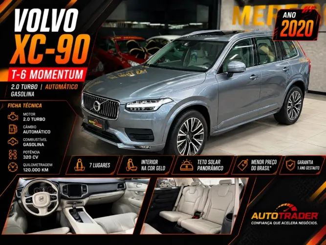 Volvo XC 90 T-6 Momentum 2.0 320cv 5P 2020