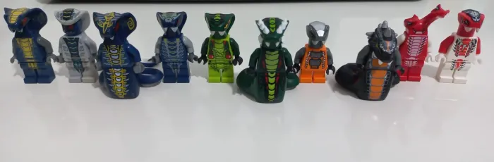 LOTE LEGO Ninjago Serpentine em PERFEITO ESTADO