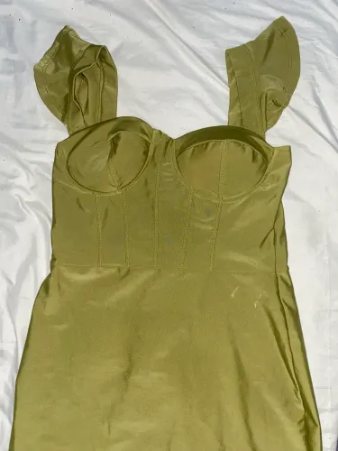 Vestido Verde Musgo