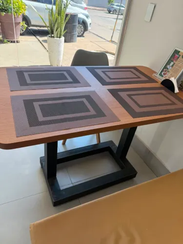 Mesa para restaurante, cafeteria ou área gourmet