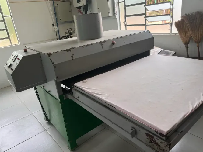 Prensa têxtil 2 bandejas