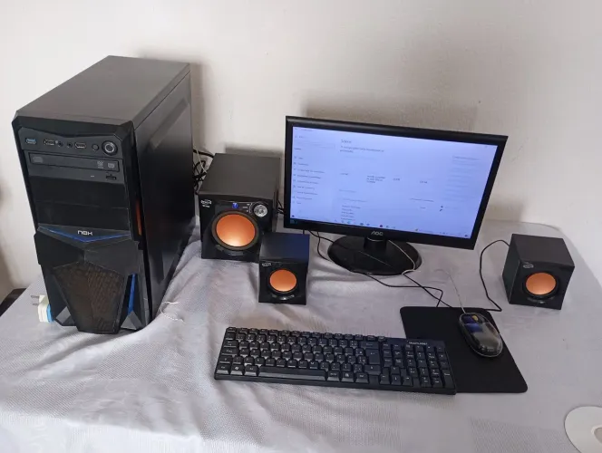 Computador completo,só pegar e usar
