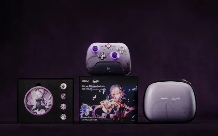 Controle 8bitdo Honkai Evernight - Edição Limitada - LACRADO
