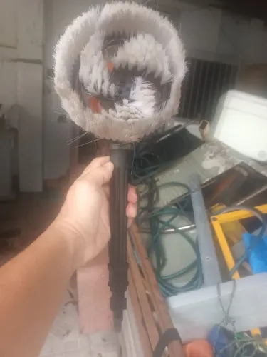 Escova rotativa para idosos lavadora