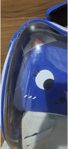 Mochila de Transporte Pet para Gatos - Visão Panorâmica (Usada)