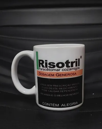 Caneca porcelana Risotril 320ml