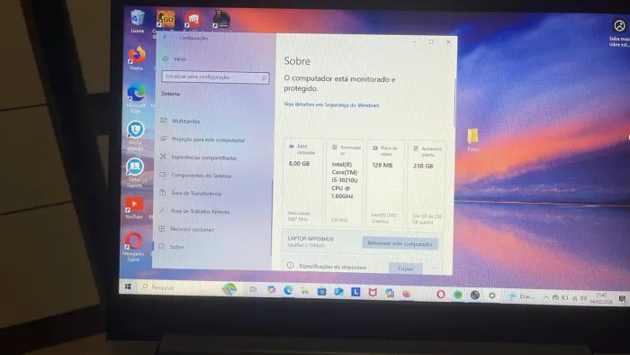 Notebook Lenovo